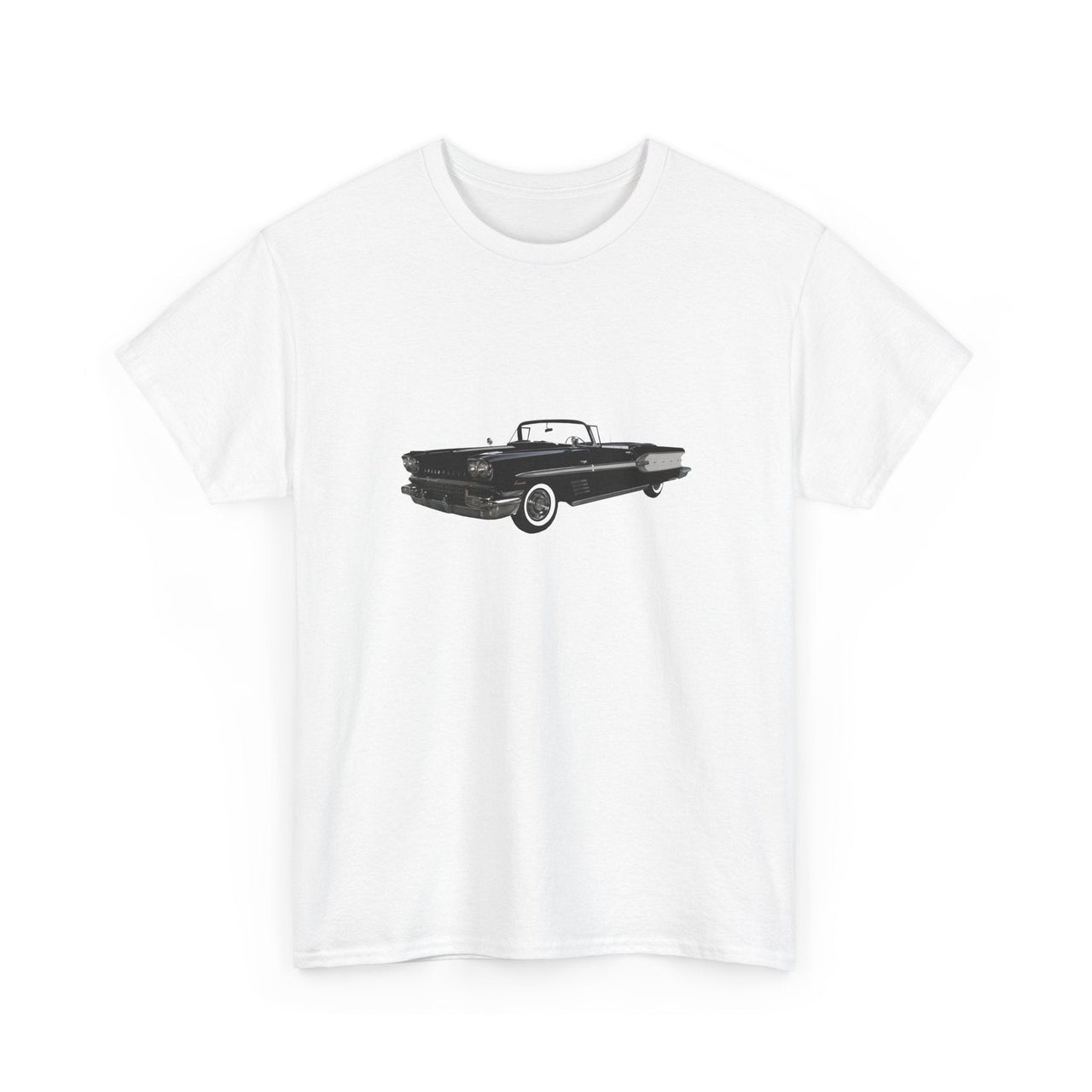 1958 Pontiac Bonneville Convertible T-shirt - Cars, Trucks & Cycles - Harvey Ltd