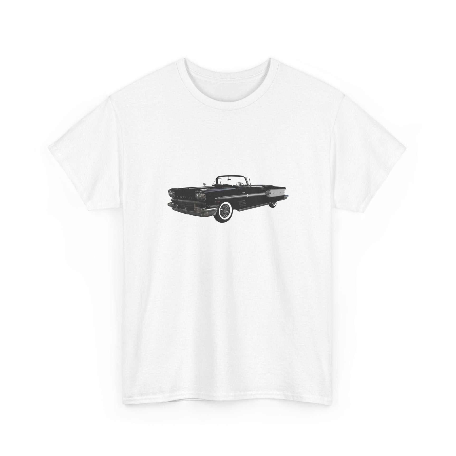 1958 Pontiac Bonneville Convertible T-shirt - Cars, Trucks & Cycles - Harvey Ltd