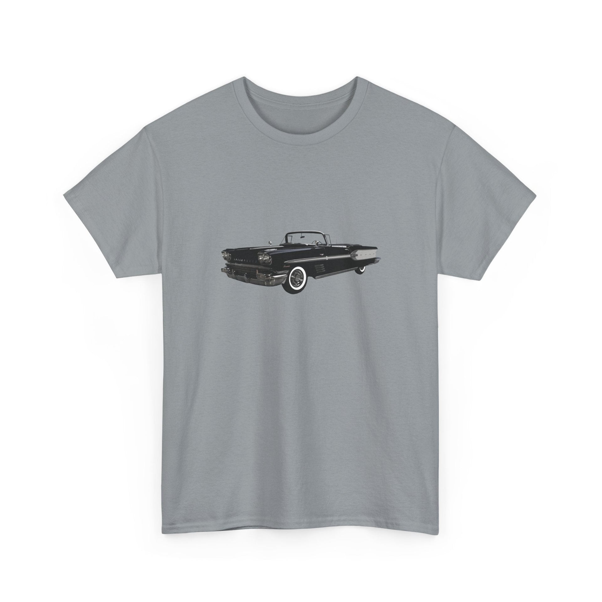 1958 Pontiac Bonneville Convertible T-shirt - Cars, Trucks & Cycles - Harvey Ltd