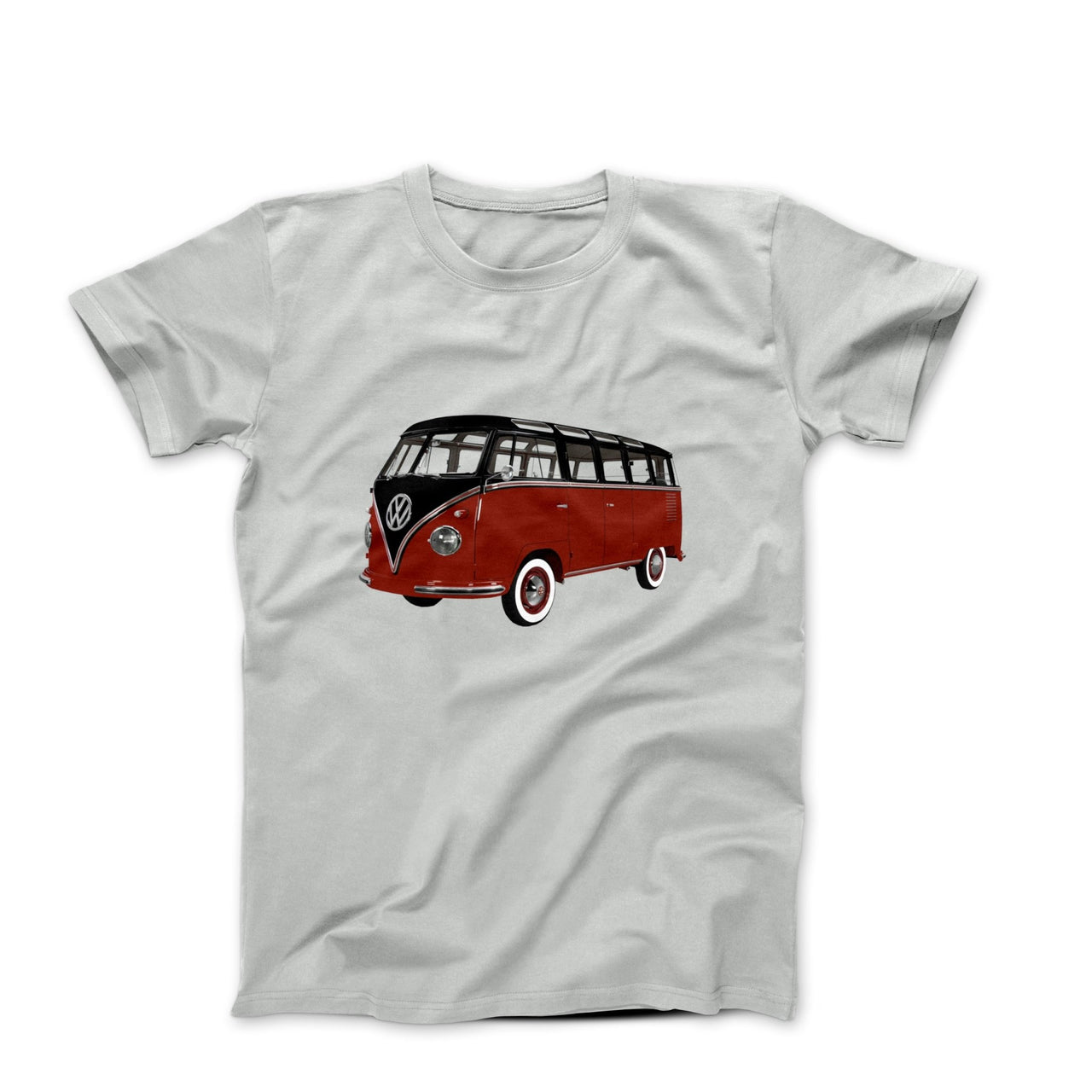 1958 VW Deluxe 23 - Window Microbus T-shirt - Cars, Trucks & Cycles - Harvey Ltd