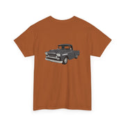 1959 Chevy Apache 3100 Pickup Front & Back Printed T-shirt - Cars, Trucks & Cycles - Harvey Ltd