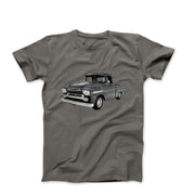 1959 Chevy Apache 3100 Pickup T-shirt - Cars, Trucks & Cycles - Harvey Ltd