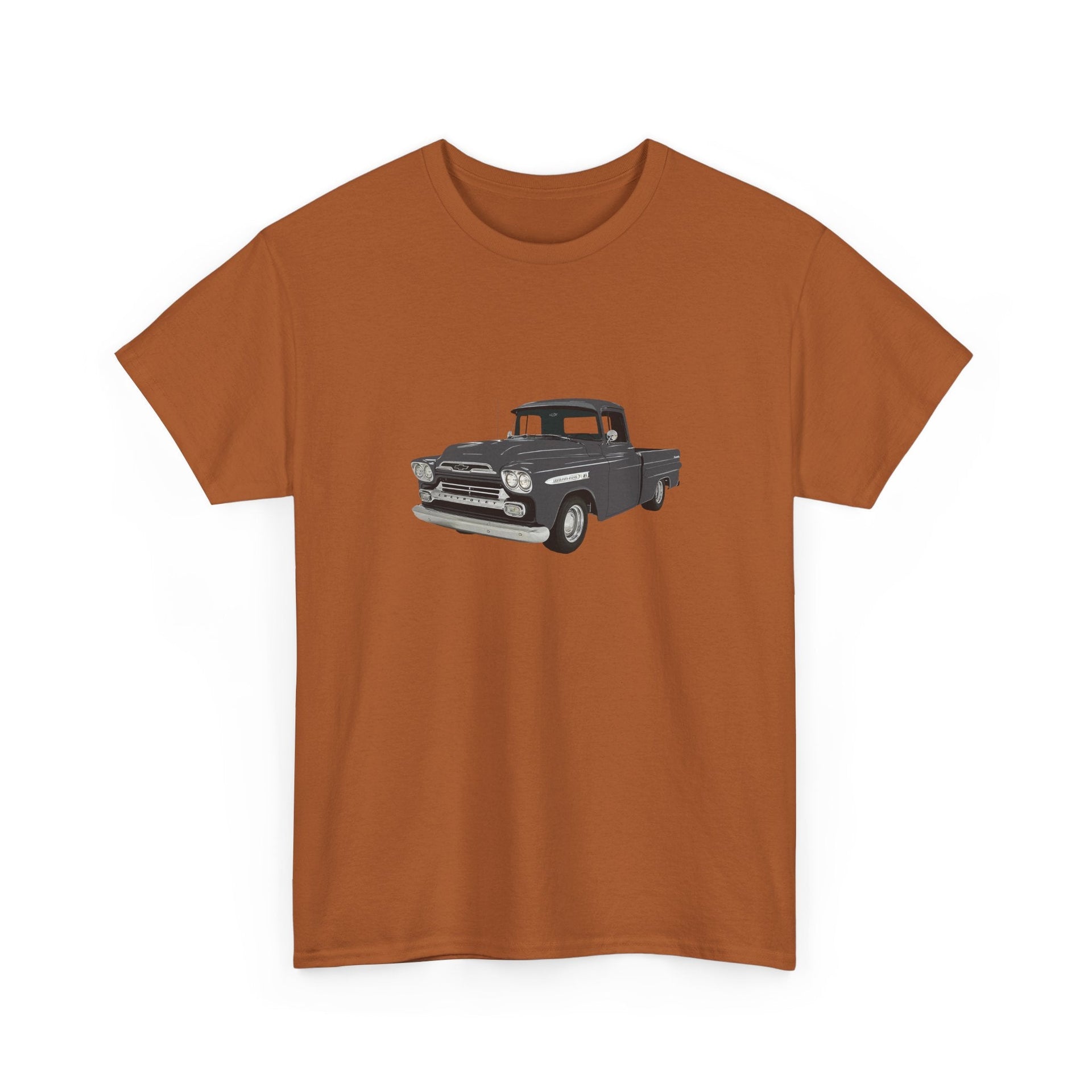 1959 Chevy Apache 3100 Pickup T-shirt - Cars, Trucks & Cycles - Harvey Ltd