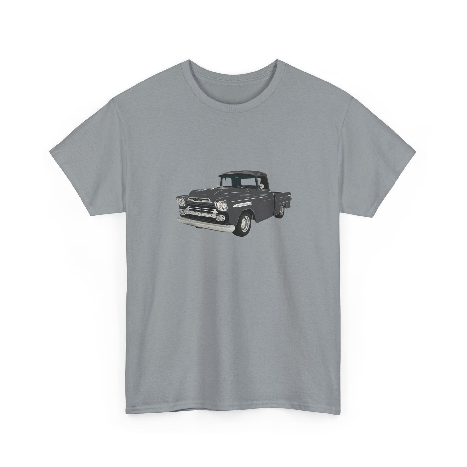 1959 Chevy Apache 3100 Pickup T-shirt - Cars, Trucks & Cycles - Harvey Ltd