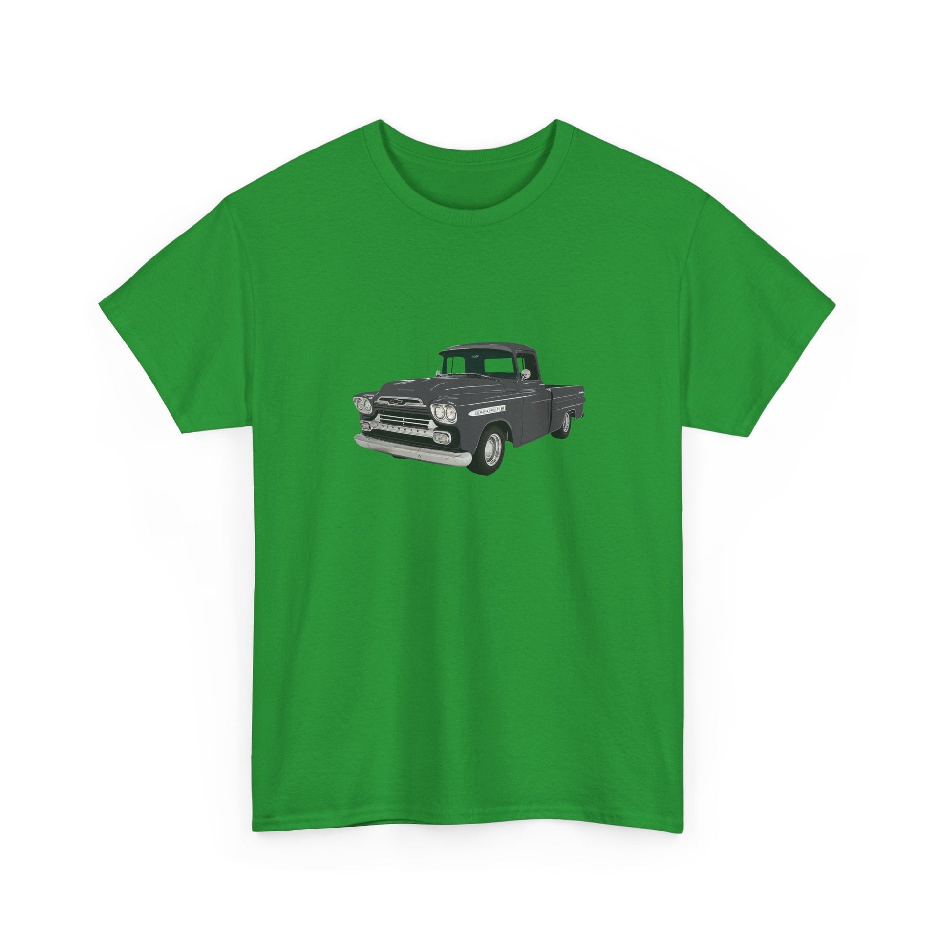 1959 Chevy Apache 3100 Pickup T-shirt - Cars, Trucks & Cycles - Harvey Ltd