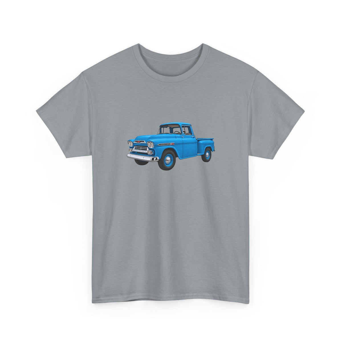 1959 Chevy Apache 3100 Pickup Truck T-shirt - Cars, Trucks & Cycles - Harvey Ltd