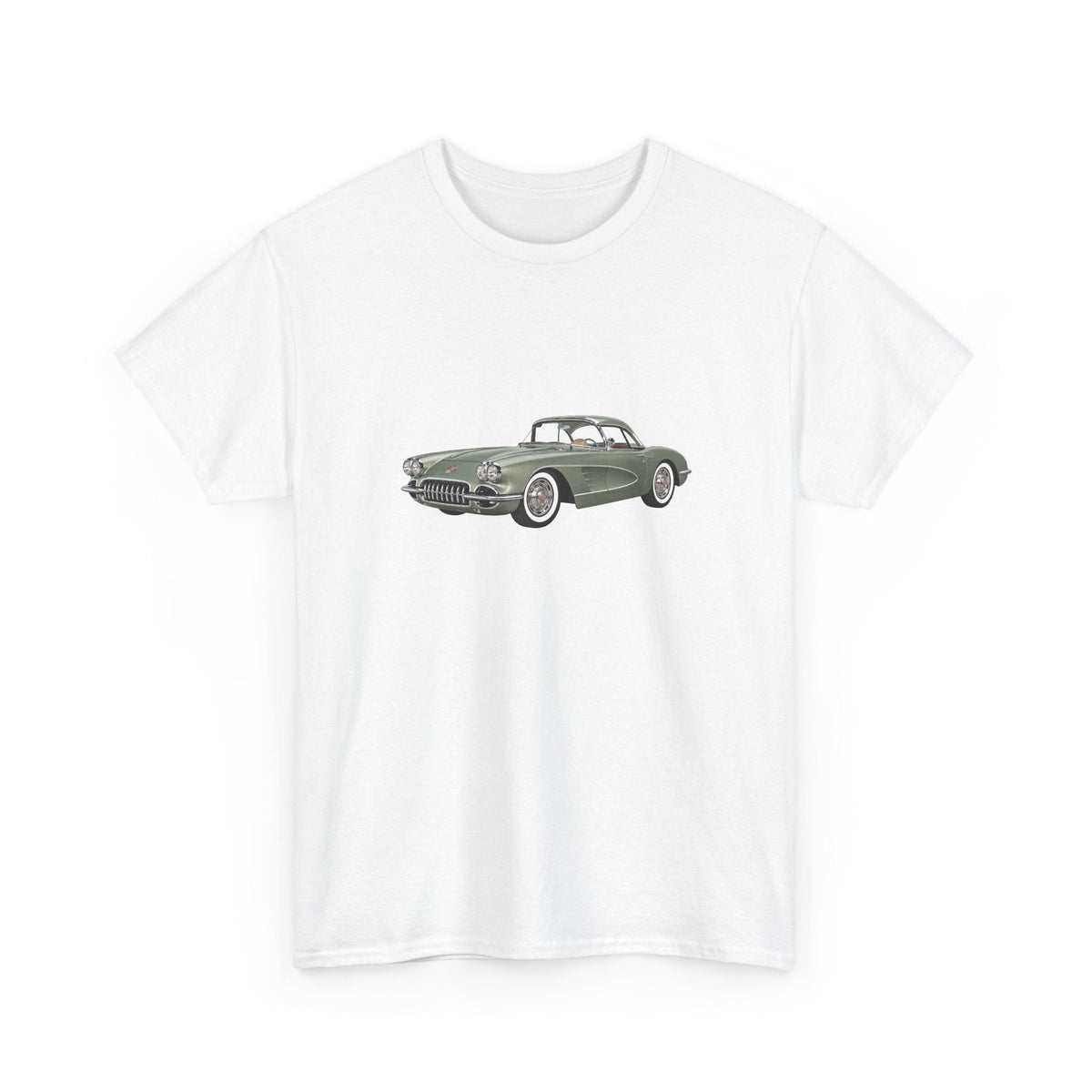 1959 Chevy Corvette Sports Car T-shirt - Cars, Trucks & Cycles - Harvey Ltd
