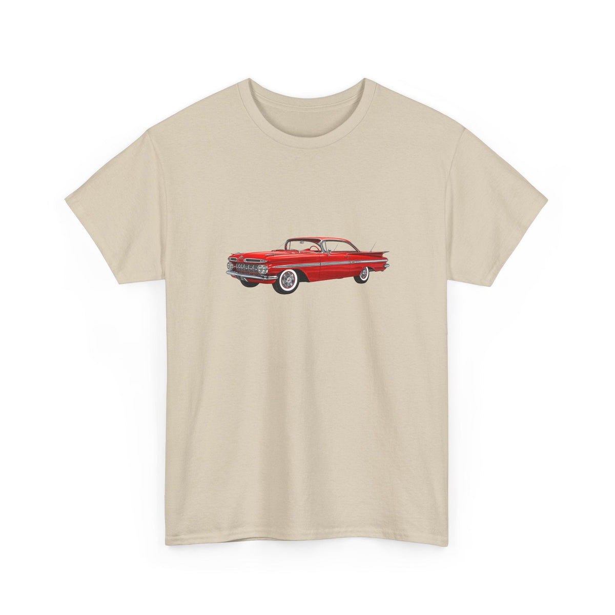 1959 Chevy Impala Hardtop T-shirt - Cars, Trucks & Cycles - Harvey Ltd
