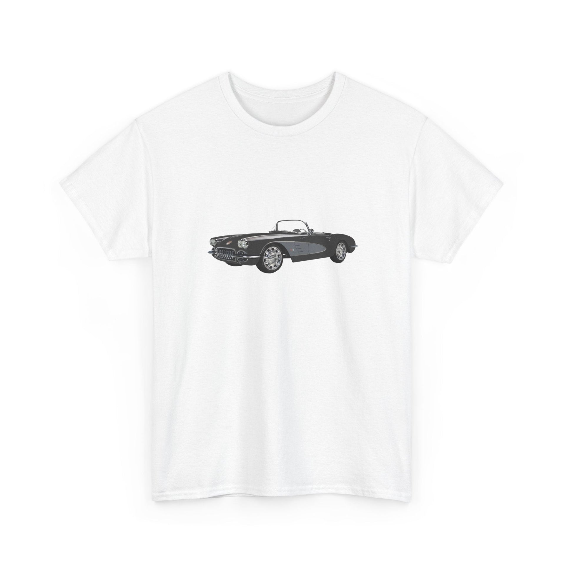 1959 Corvette Convertible T-shirt - Cars, Trucks & Cycles - Harvey Ltd