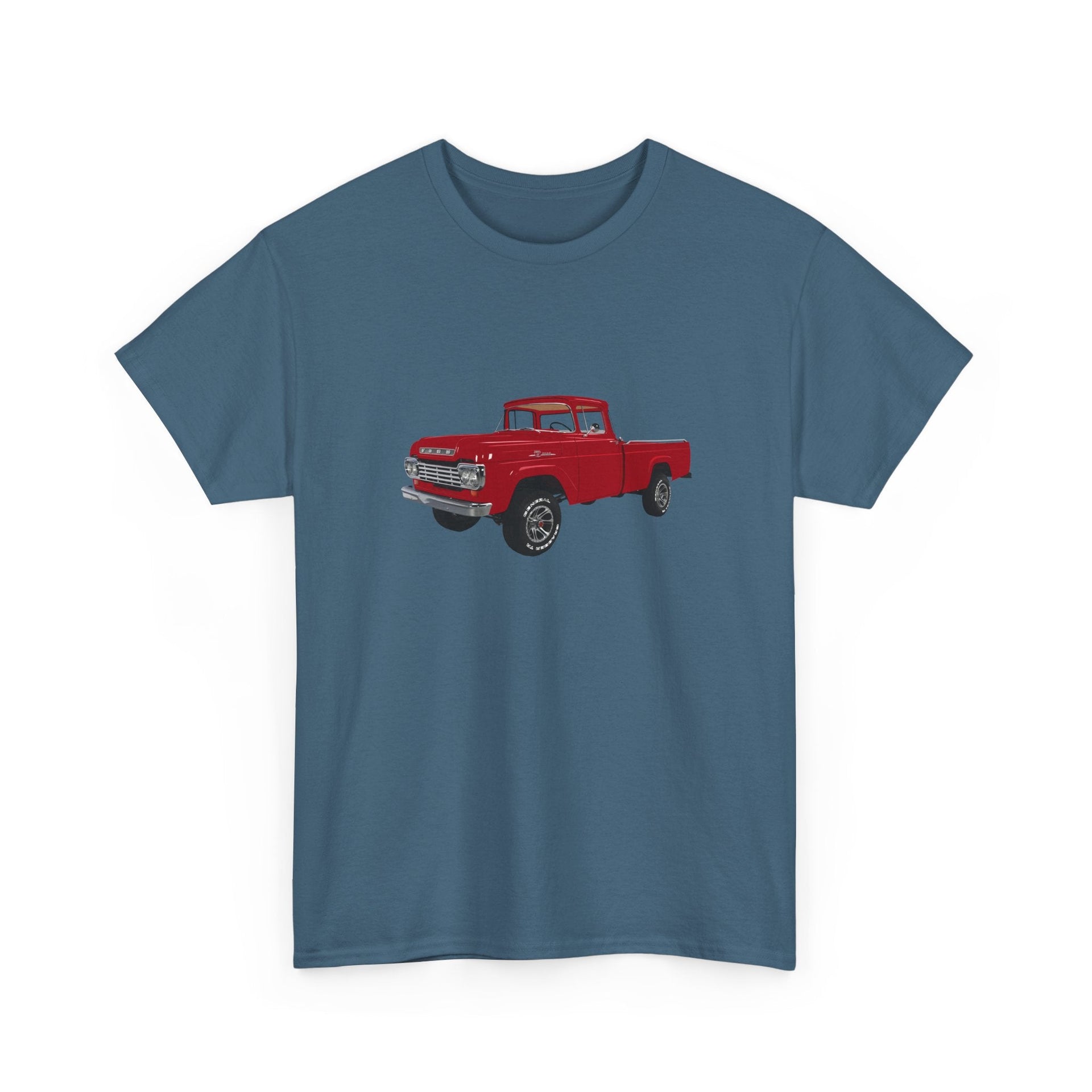 1959 Ford F - 100 Fleetside 4x4 Pickup T-shirt - T-Shirt - Harvey Ltd