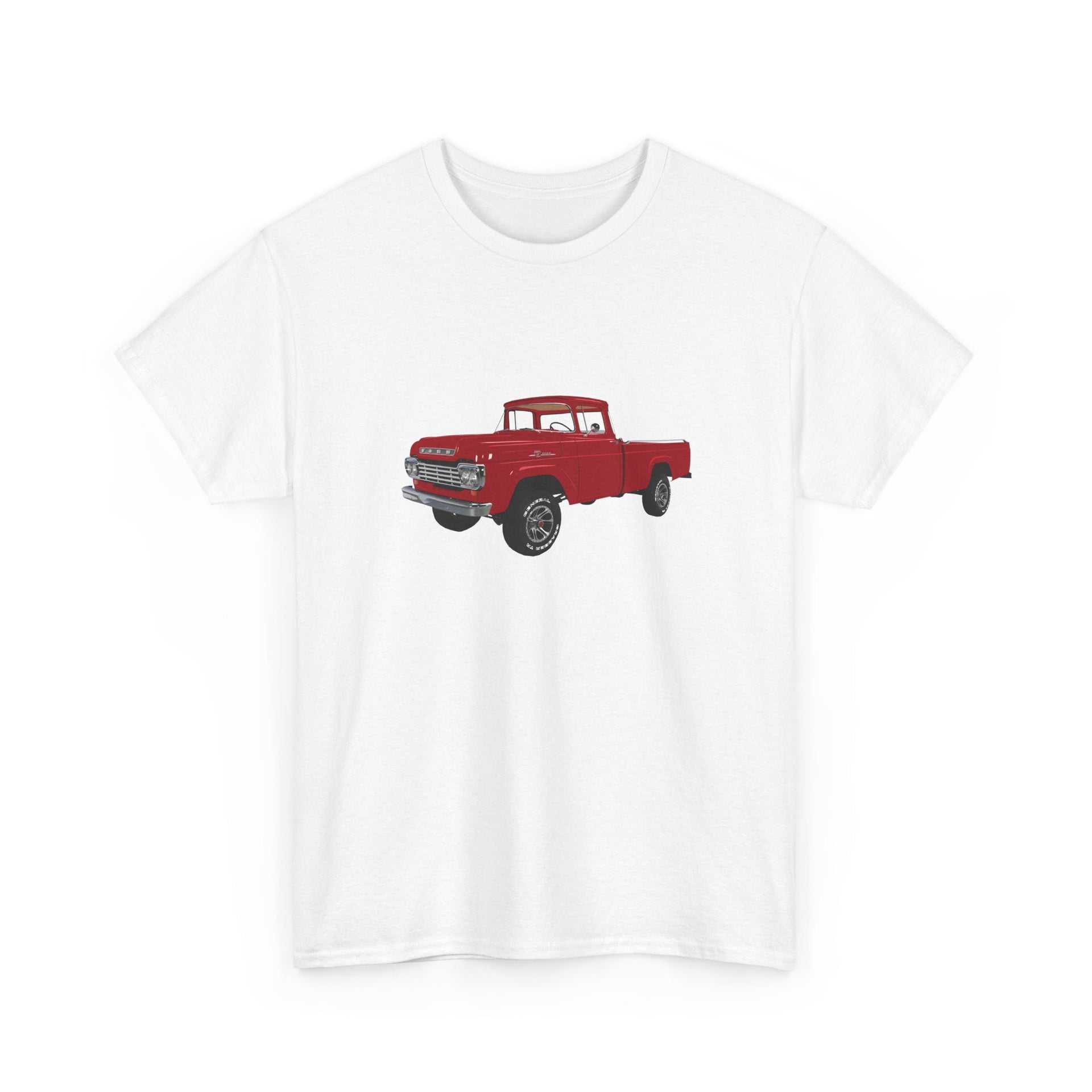 1959 Ford F - 100 Fleetside 4x4 Pickup T-shirt - T-Shirt - Harvey Ltd