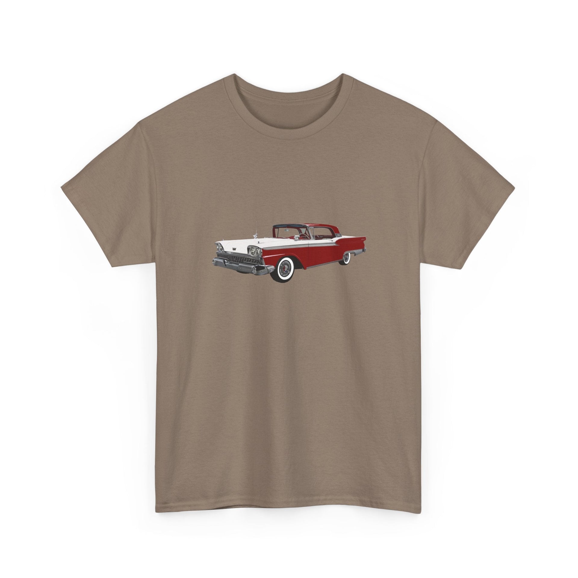 1959 Ford Galaxie Skyliner T-shirt - Cars, Trucks & Cycles - Harvey Ltd