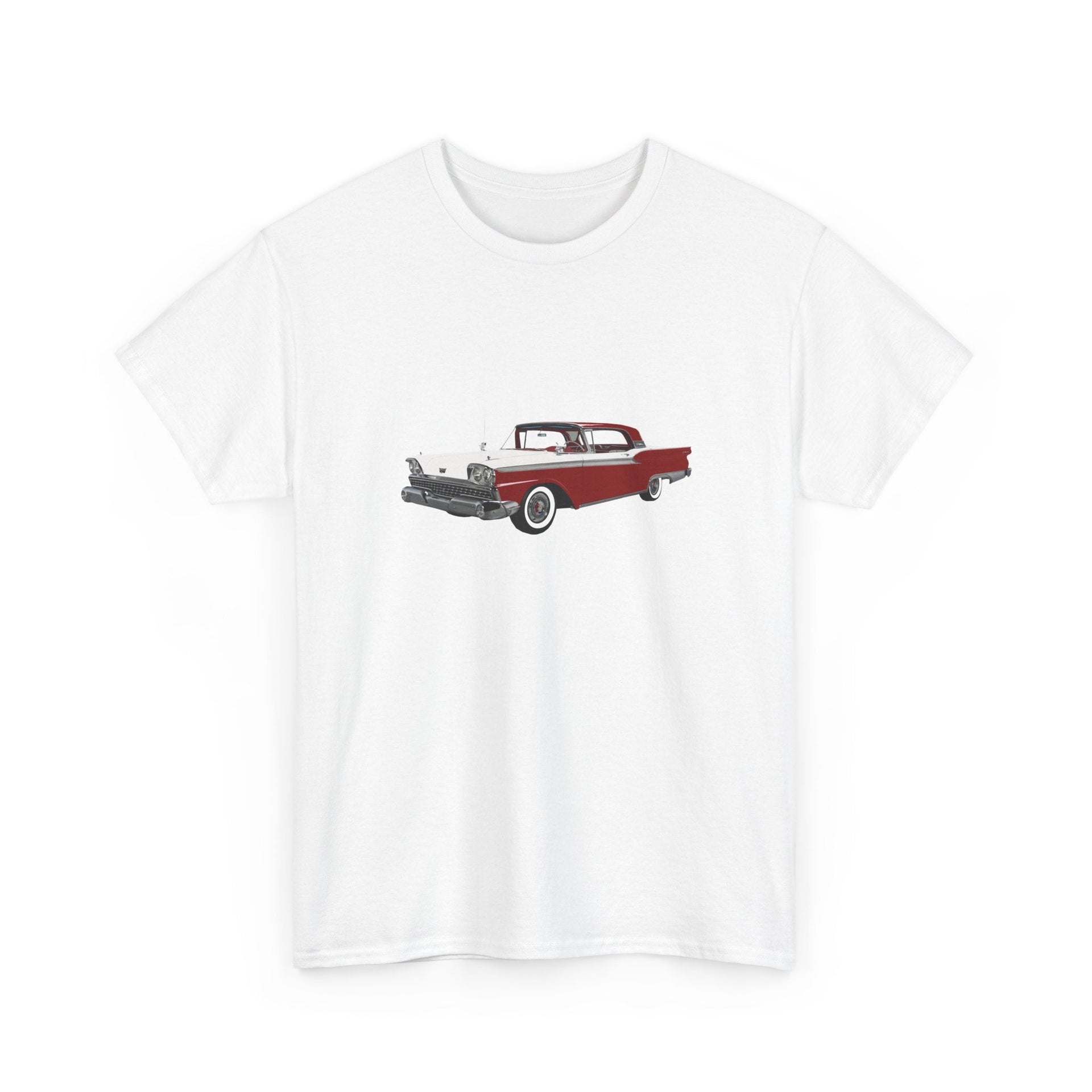1959 Ford Galaxie Skyliner T-shirt - Cars, Trucks & Cycles - Harvey Ltd