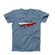 1959 Ford Galaxie Skyliner T-shirt - Cars, Trucks & Cycles - Harvey Ltd