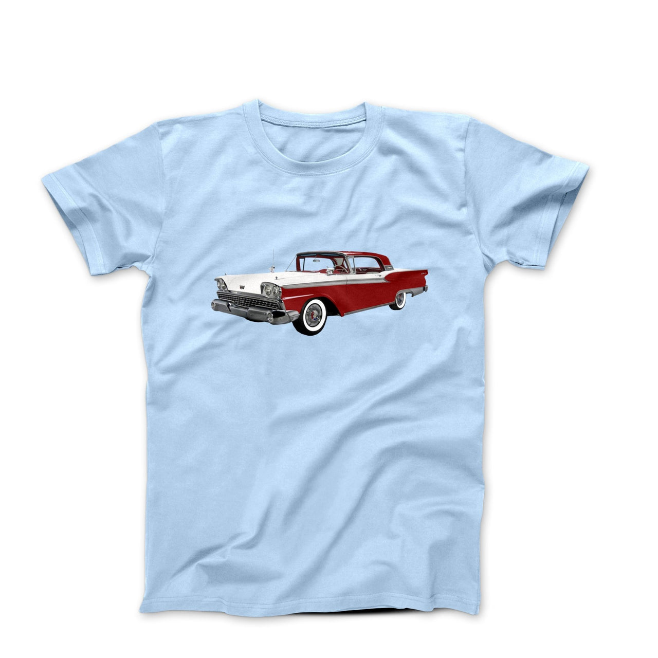 1959 Ford Galaxie Skyliner T-shirt - Cars, Trucks & Cycles - Harvey Ltd