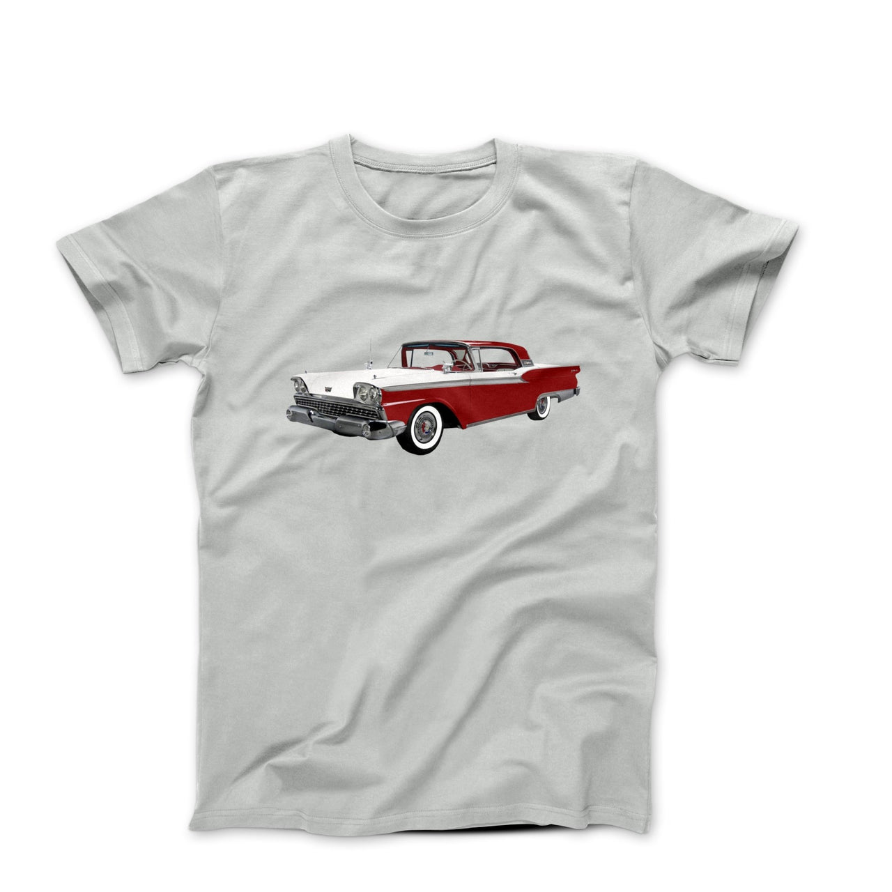 1959 Ford Galaxie Skyliner T-shirt - Cars, Trucks & Cycles - Harvey Ltd