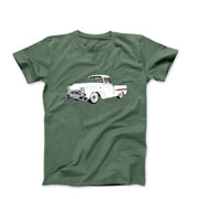 1959 GMC 100 Fleetside Pickup Truck T-shirt - Cars, Trucks & Cycles - Harvey Ltd