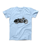 1959 Harley FL Duo - Glide Motorcycle T-shirt - Cars, Trucks & Cycles - Harvey Ltd