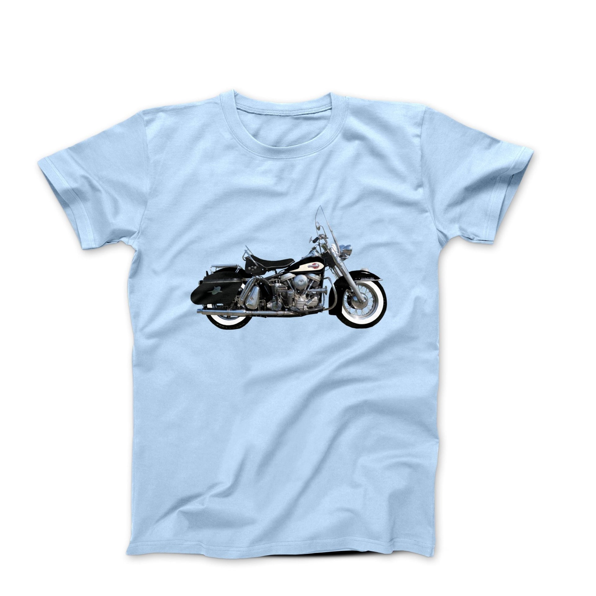 1959 Harley FL Duo - Glide Motorcycle T-shirt - Cars, Trucks & Cycles - Harvey Ltd
