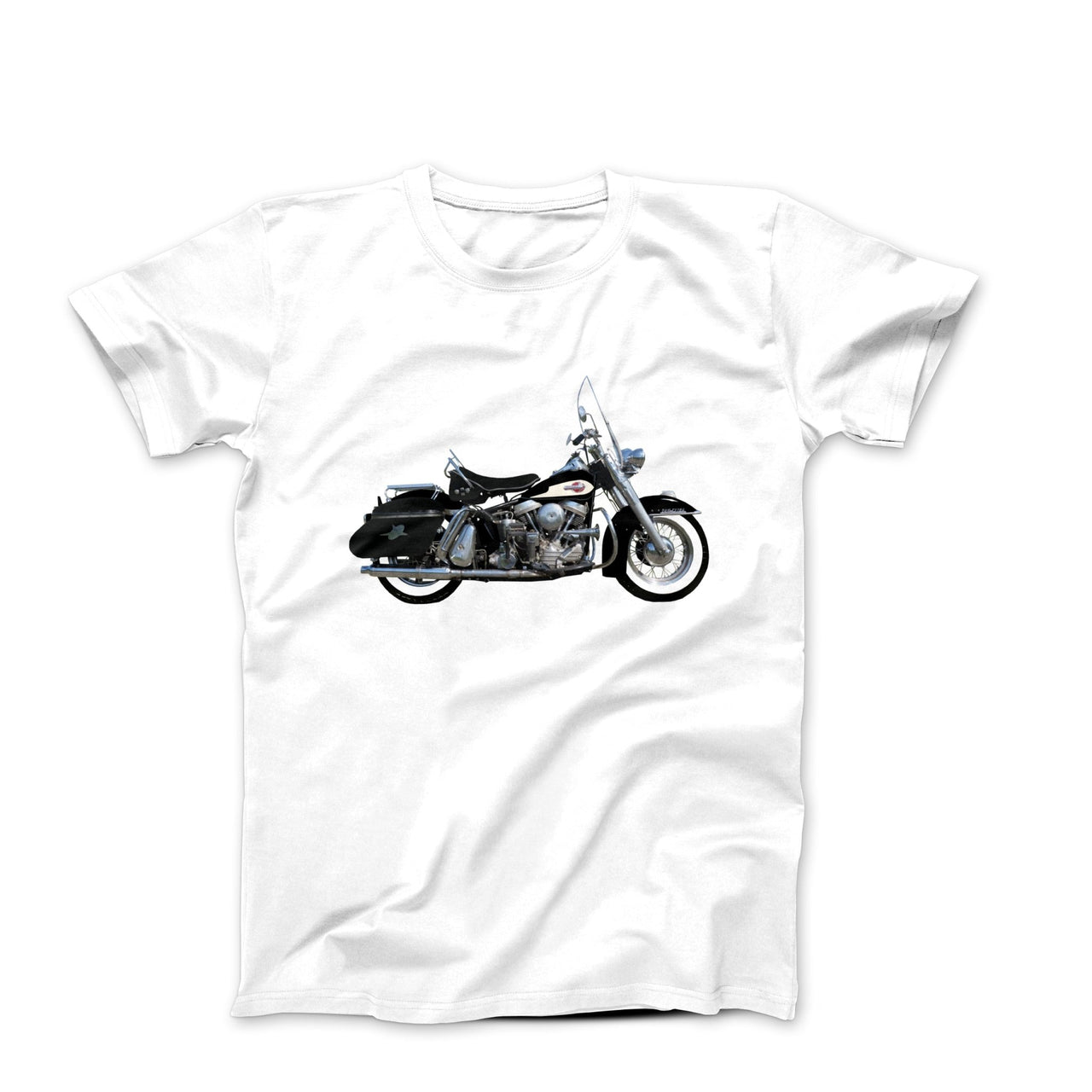 1959 Harley FL Duo - Glide Motorcycle T-shirt - Cars, Trucks & Cycles - Harvey Ltd