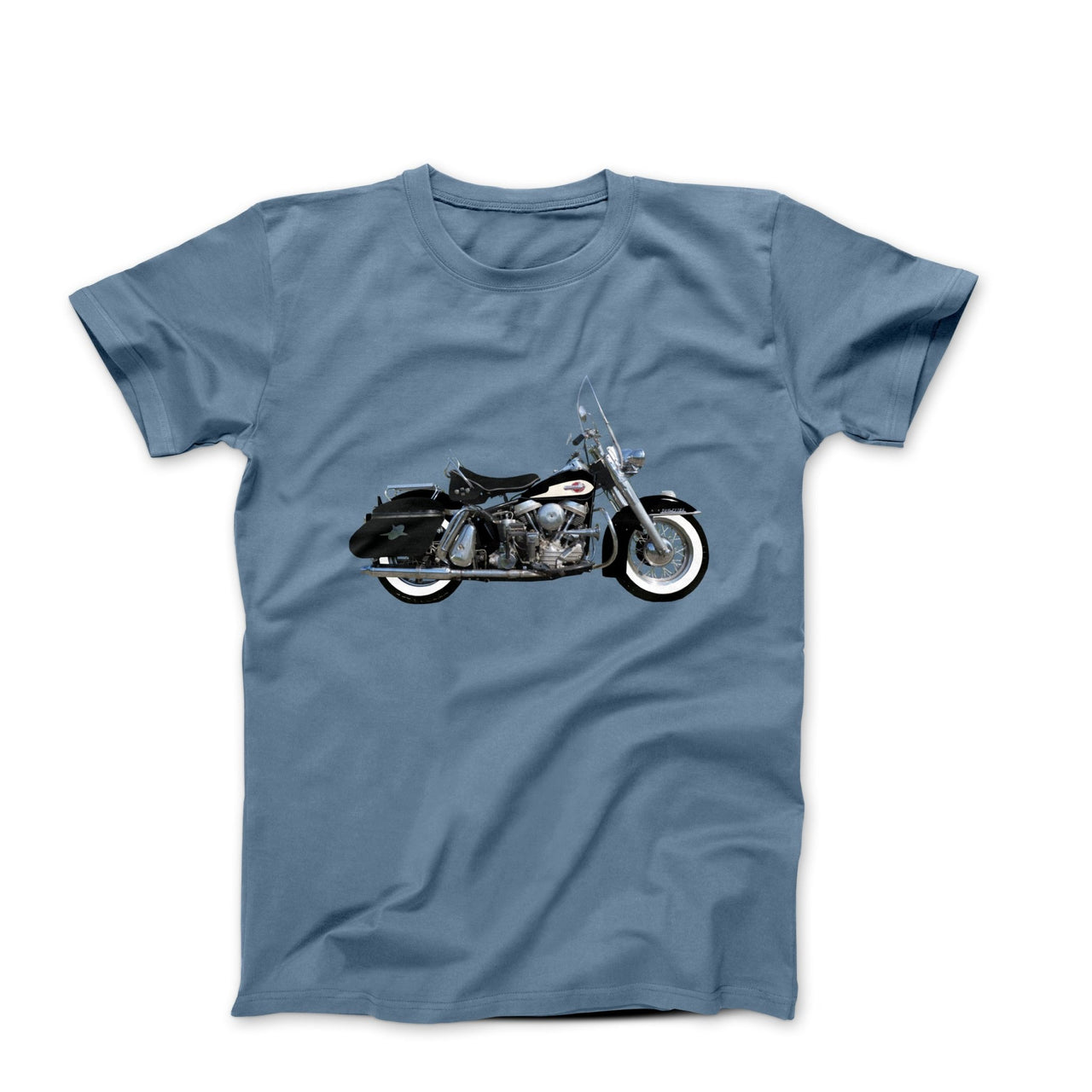 1959 Harley FL Duo - Glide Motorcycle T-shirt - Cars, Trucks & Cycles - Harvey Ltd