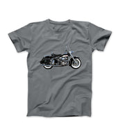 1959 Harley FL Duo - Glide Motorcycle T-shirt - Cars, Trucks & Cycles - Harvey Ltd