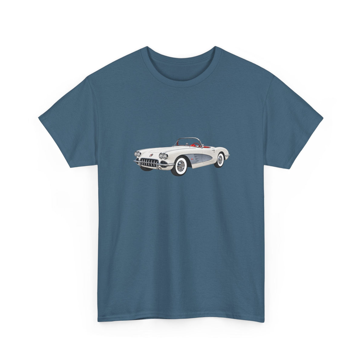 1960 Chevy Corvette Sports Car T-shirt - Cars, Trucks & Cycles - Harvey Ltd