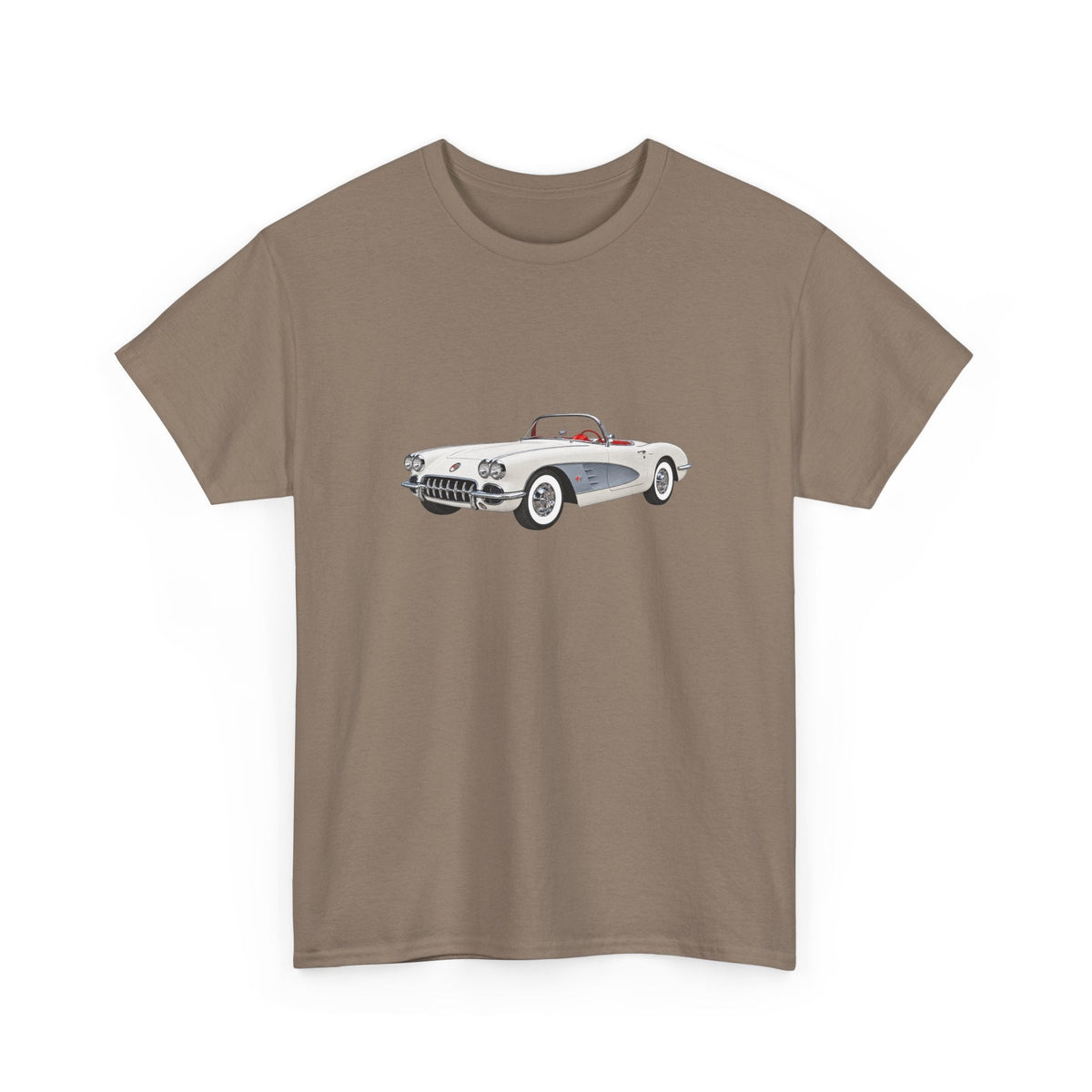1960 Chevy Corvette Sports Car T-shirt - Cars, Trucks & Cycles - Harvey Ltd