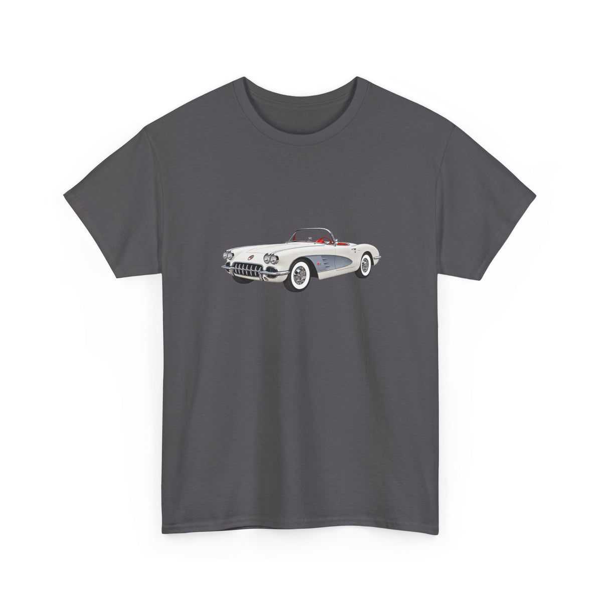 1960 Chevy Corvette Sports Car T-shirt - Cars, Trucks & Cycles - Harvey Ltd