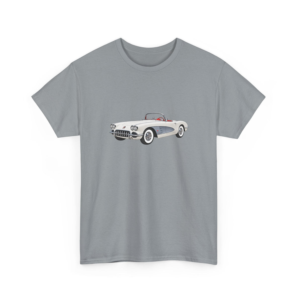 1960 Chevy Corvette Sports Car T-shirt - Cars, Trucks & Cycles - Harvey Ltd