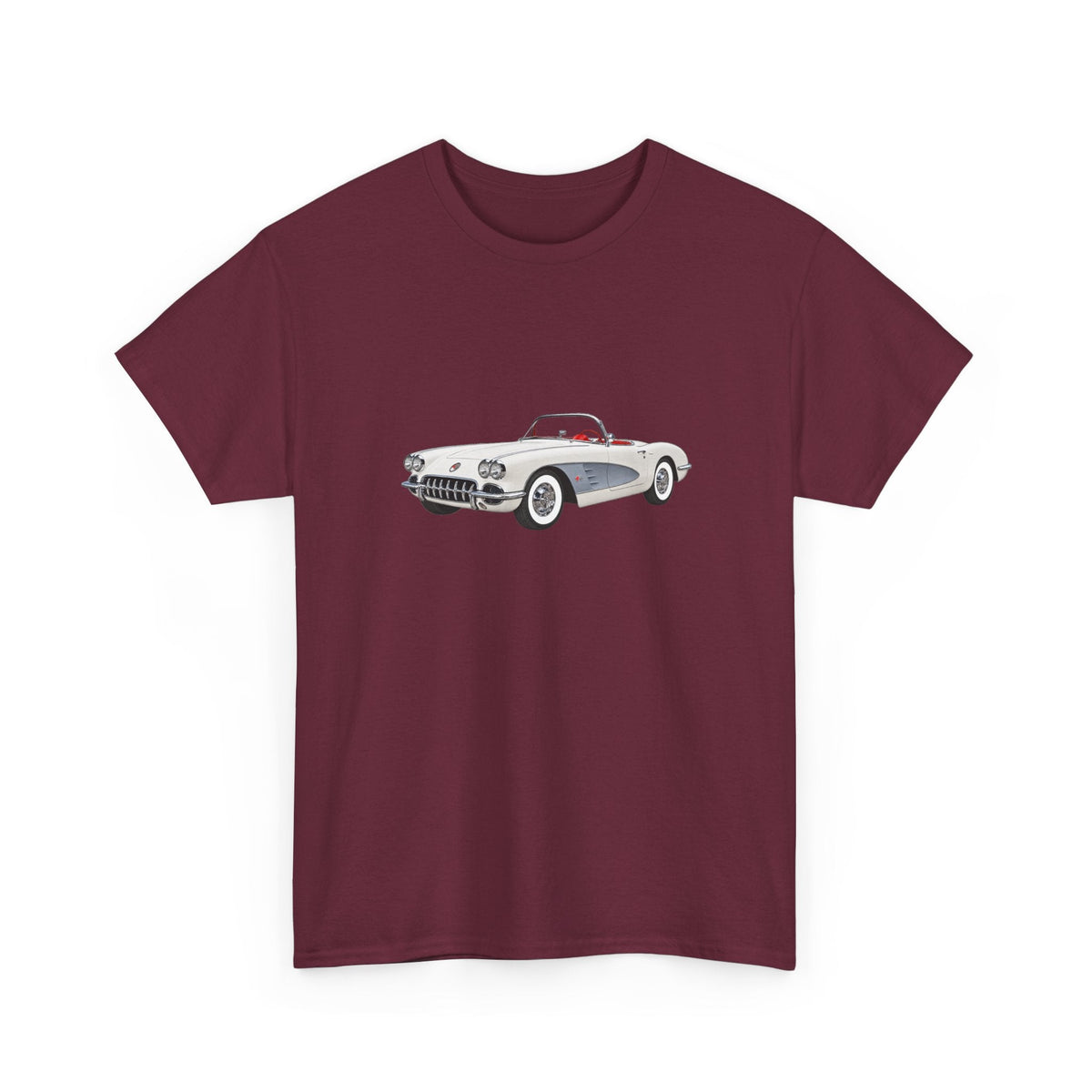 1960 Chevy Corvette Sports Car T-shirt - Cars, Trucks & Cycles - Harvey Ltd