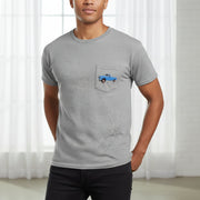 1960 Studebaker Champ Pickup Pocket T-shirt - Cars, Trucks & Cycles - Harvey Ltd