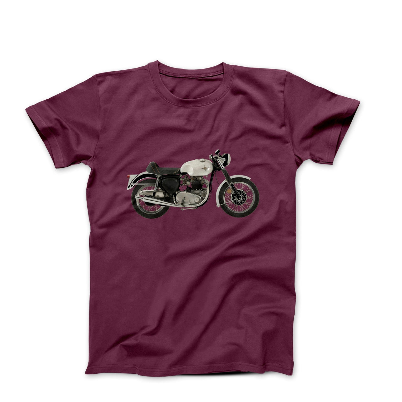 1961 BSA A10 Super Rocket Motorcycle T-shirt - Cars, Trucks & Cycles - Harvey Ltd
