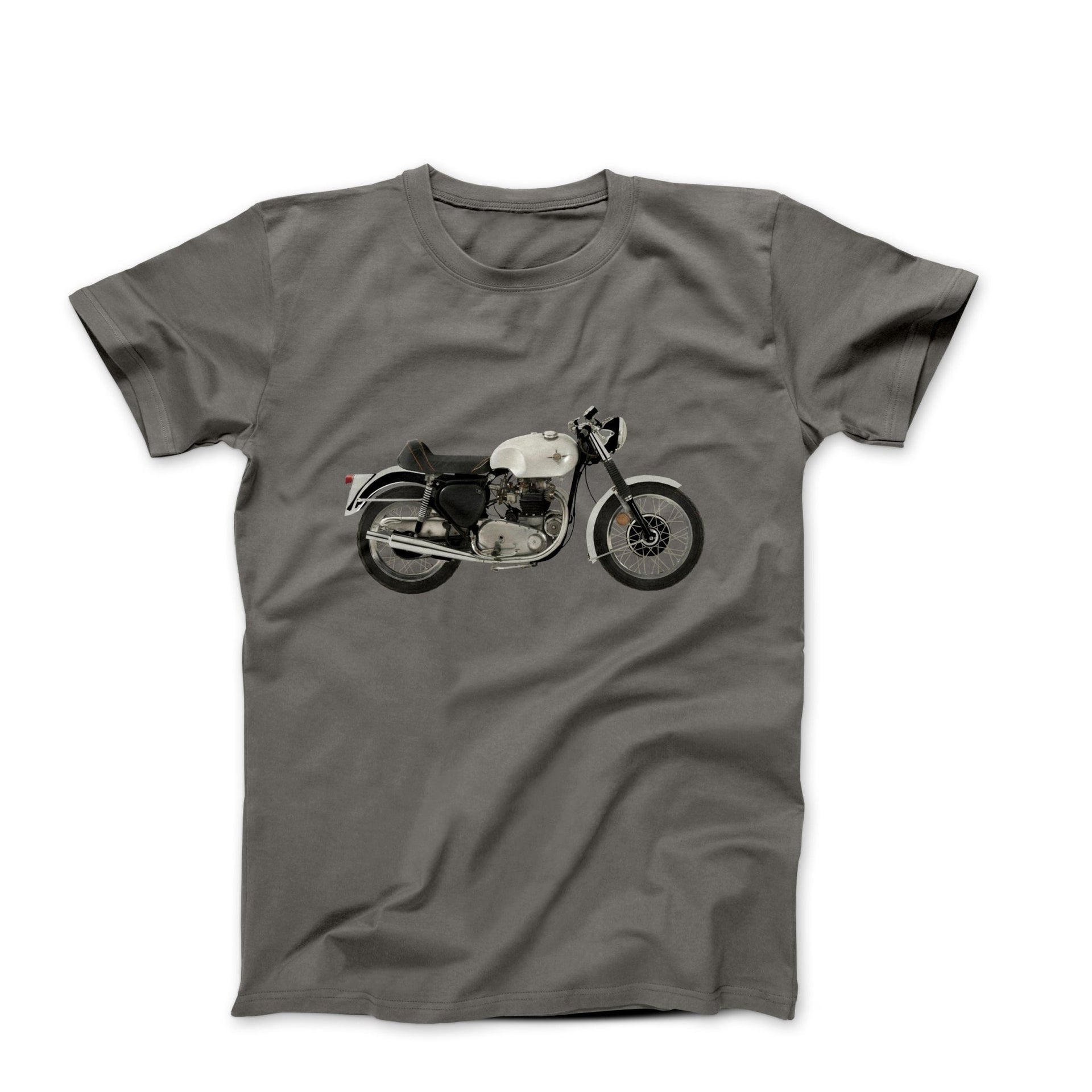 1961 BSA A10 Super Rocket Motorcycle T-shirt - Cars, Trucks & Cycles - Harvey Ltd