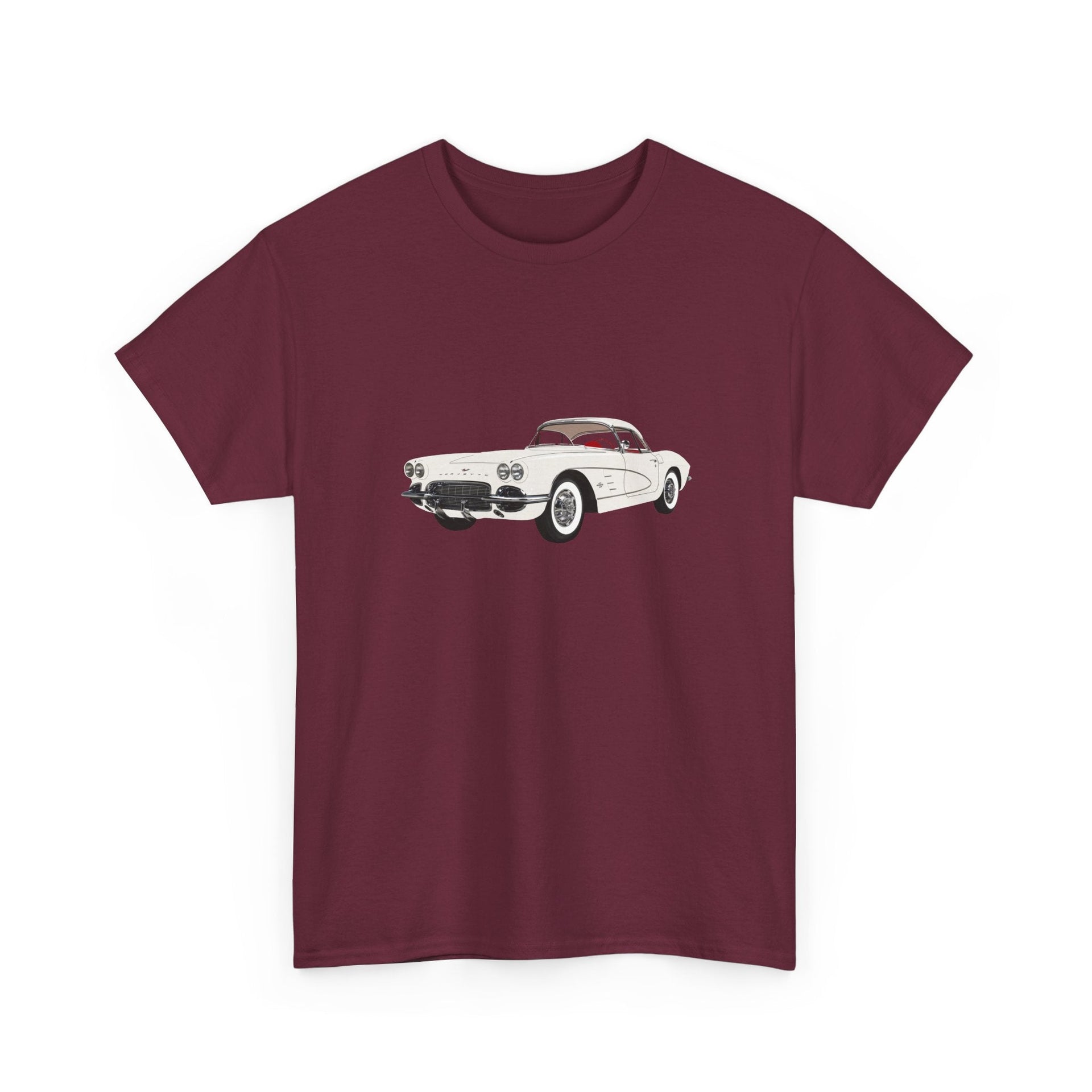 1961 Chevrolet Corvette T-shirt - Cars, Trucks & Cycles - Harvey Ltd