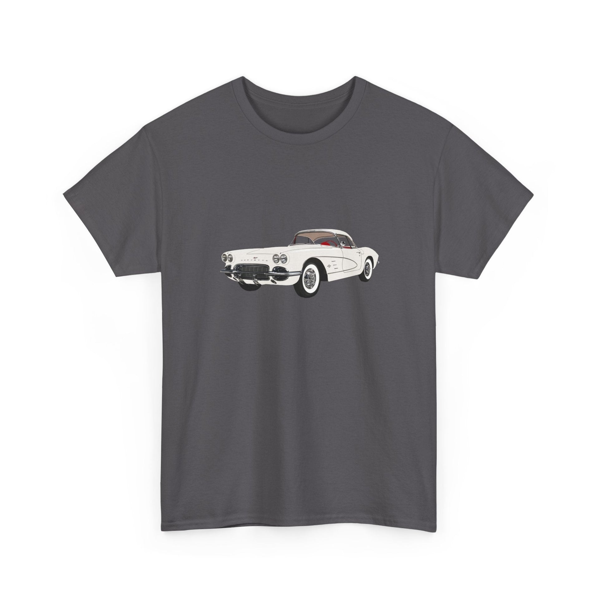 1961 Chevrolet Corvette T-shirt - Cars, Trucks & Cycles - Harvey Ltd