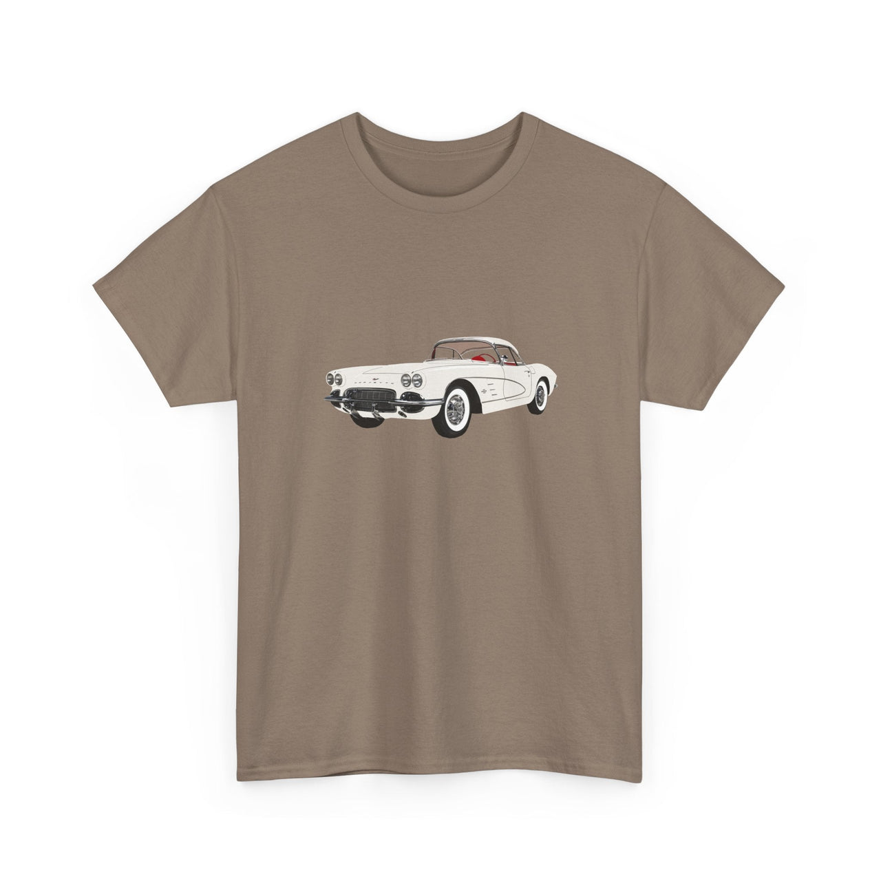 1961 Chevrolet Corvette T-shirt - Cars, Trucks & Cycles - Harvey Ltd