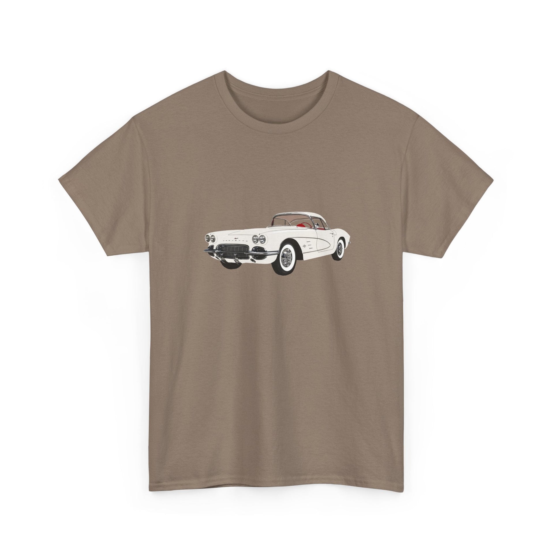 1961 Chevrolet Corvette T-shirt - Cars, Trucks & Cycles - Harvey Ltd
