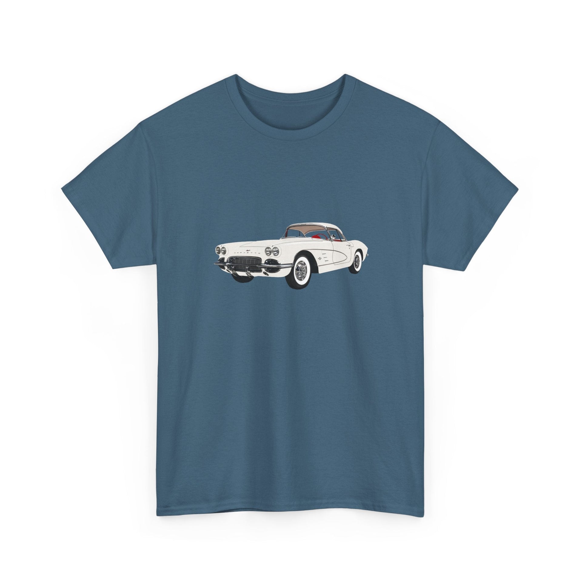 1961 Chevrolet Corvette T-shirt - Cars, Trucks & Cycles - Harvey Ltd