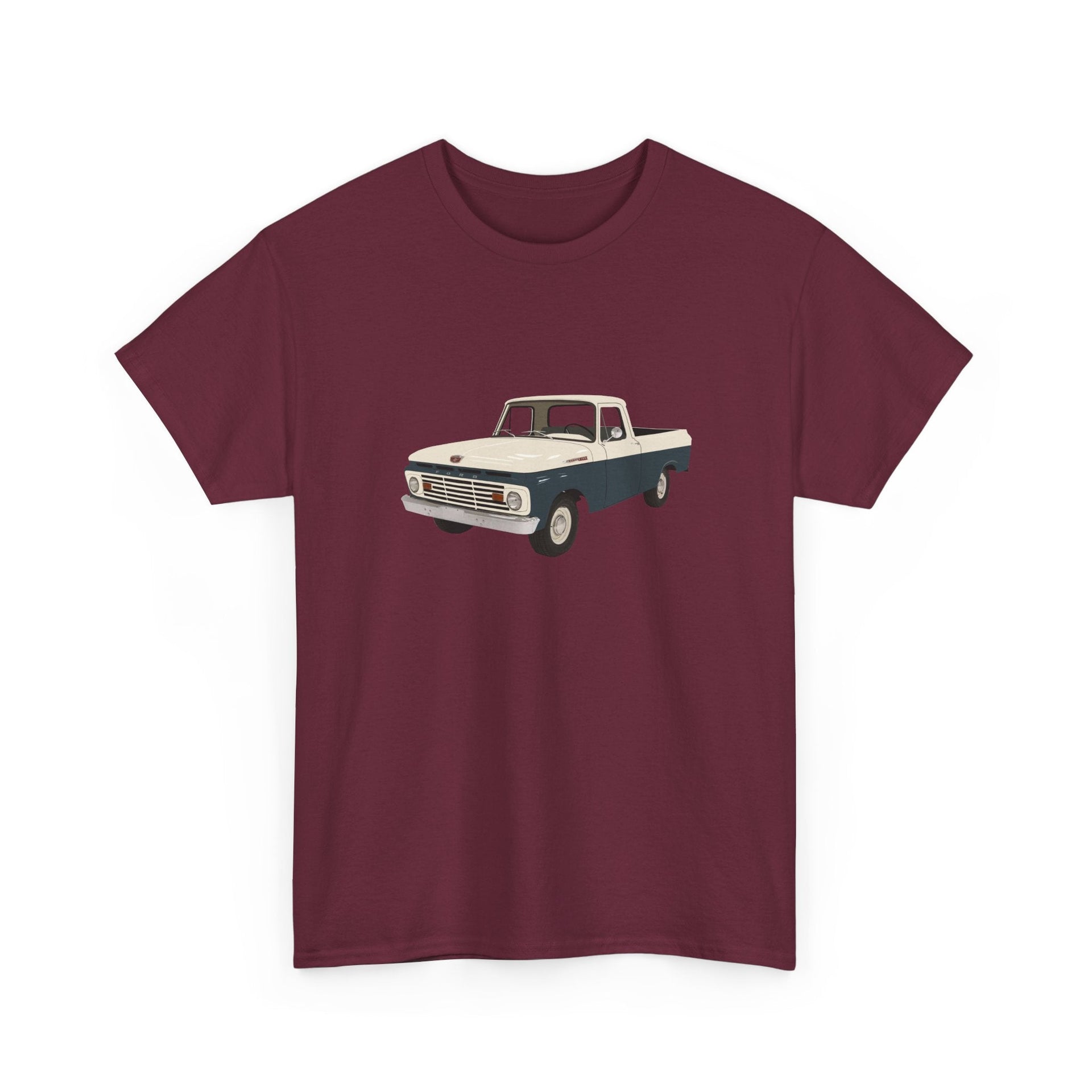 1961 Ford F - 100 Pickup Truck T-shirt - Cars, Trucks & Cycles - Harvey Ltd