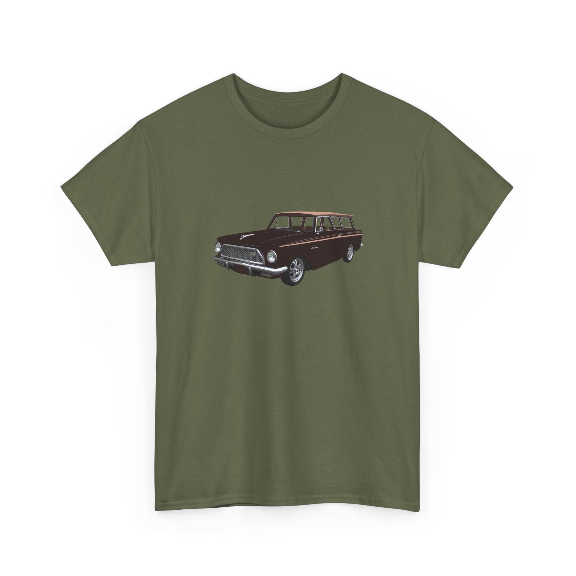 1961 Rambler American Station Wagon T-shirt - Cars, Trucks & Cycles - Harvey Ltd