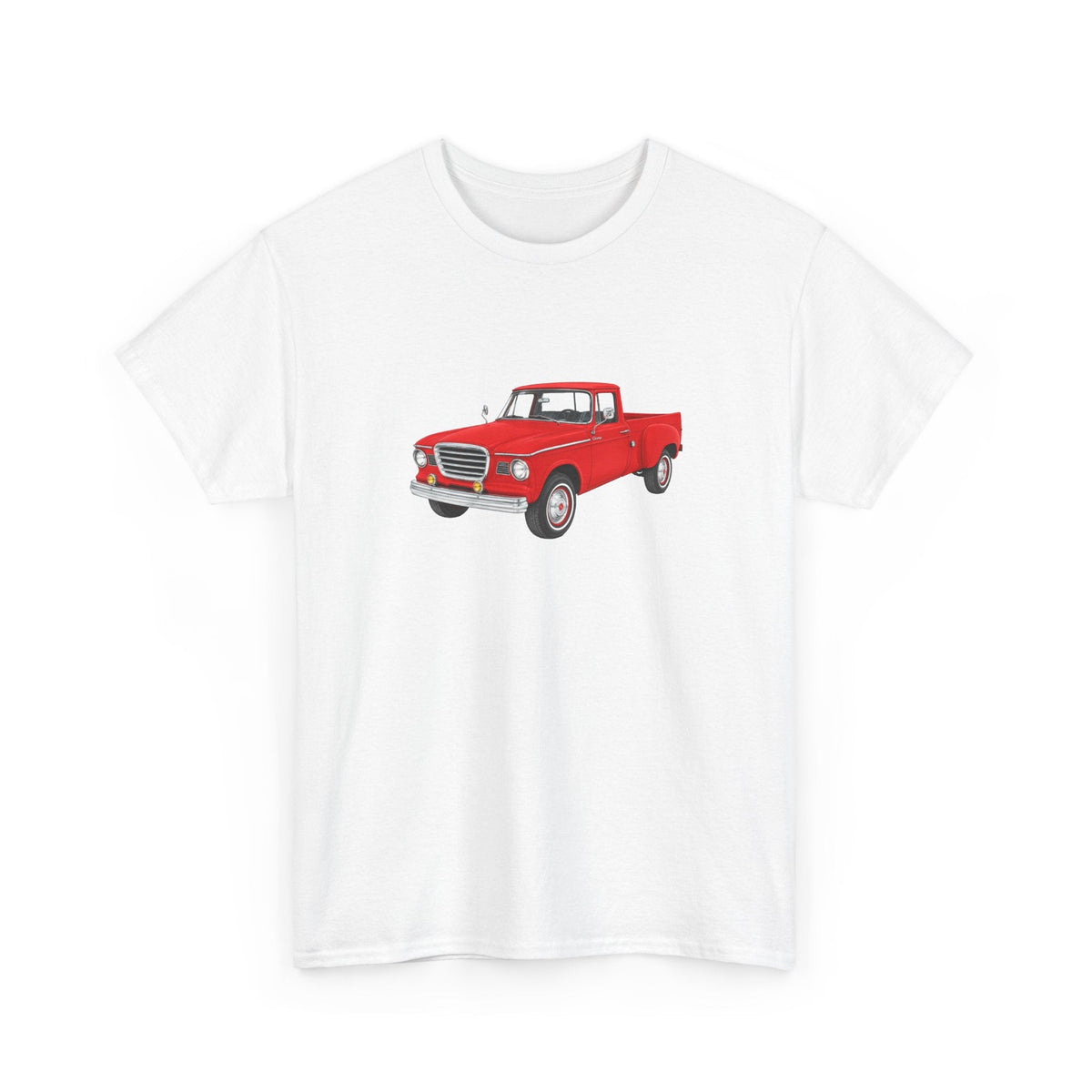 1961 Studebaker Champ Pickup Truck T-Shirt - Cars, Trucks & Cycles - Harvey Ltd