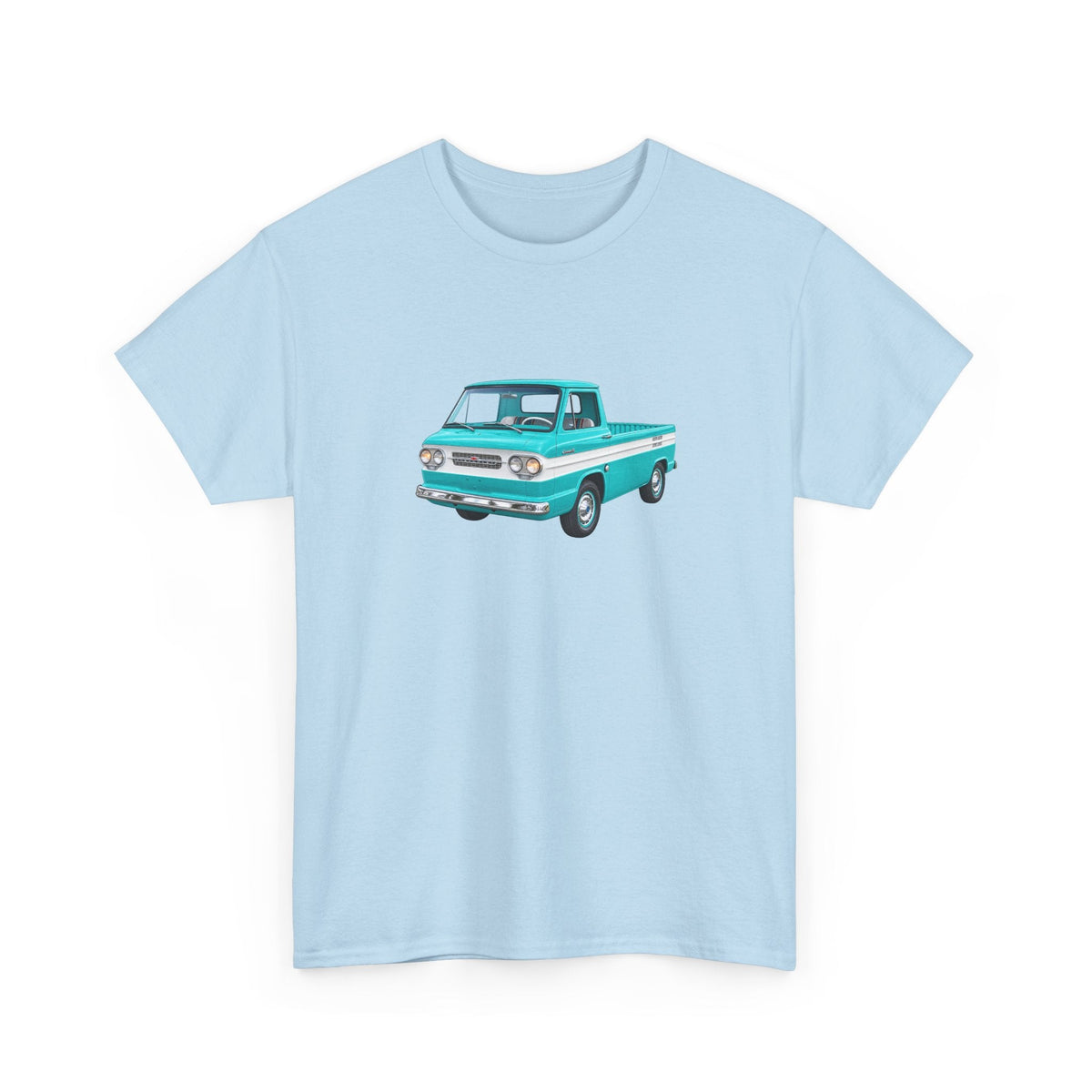 1962 Chevy Corvair 95 Loadside Pickup T-Shirt - Cars, Trucks & Cycles - Harvey Ltd