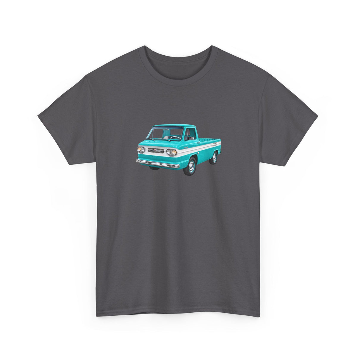 1962 Chevy Corvair 95 Loadside Pickup T-Shirt - Cars, Trucks & Cycles - Harvey Ltd