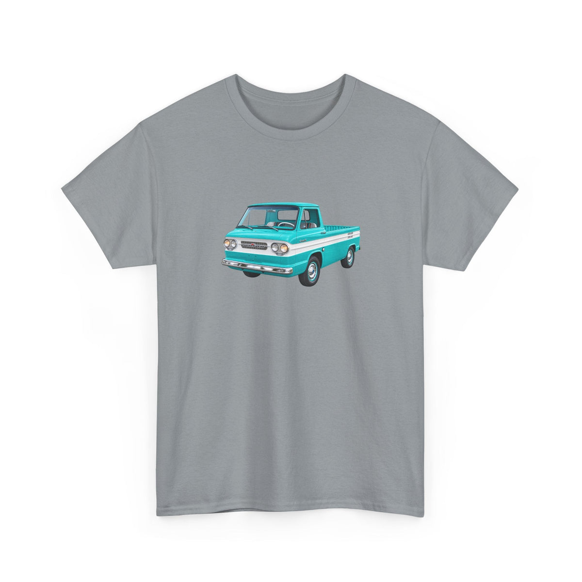 1962 Chevy Corvair 95 Loadside Pickup T-Shirt - Cars, Trucks & Cycles - Harvey Ltd