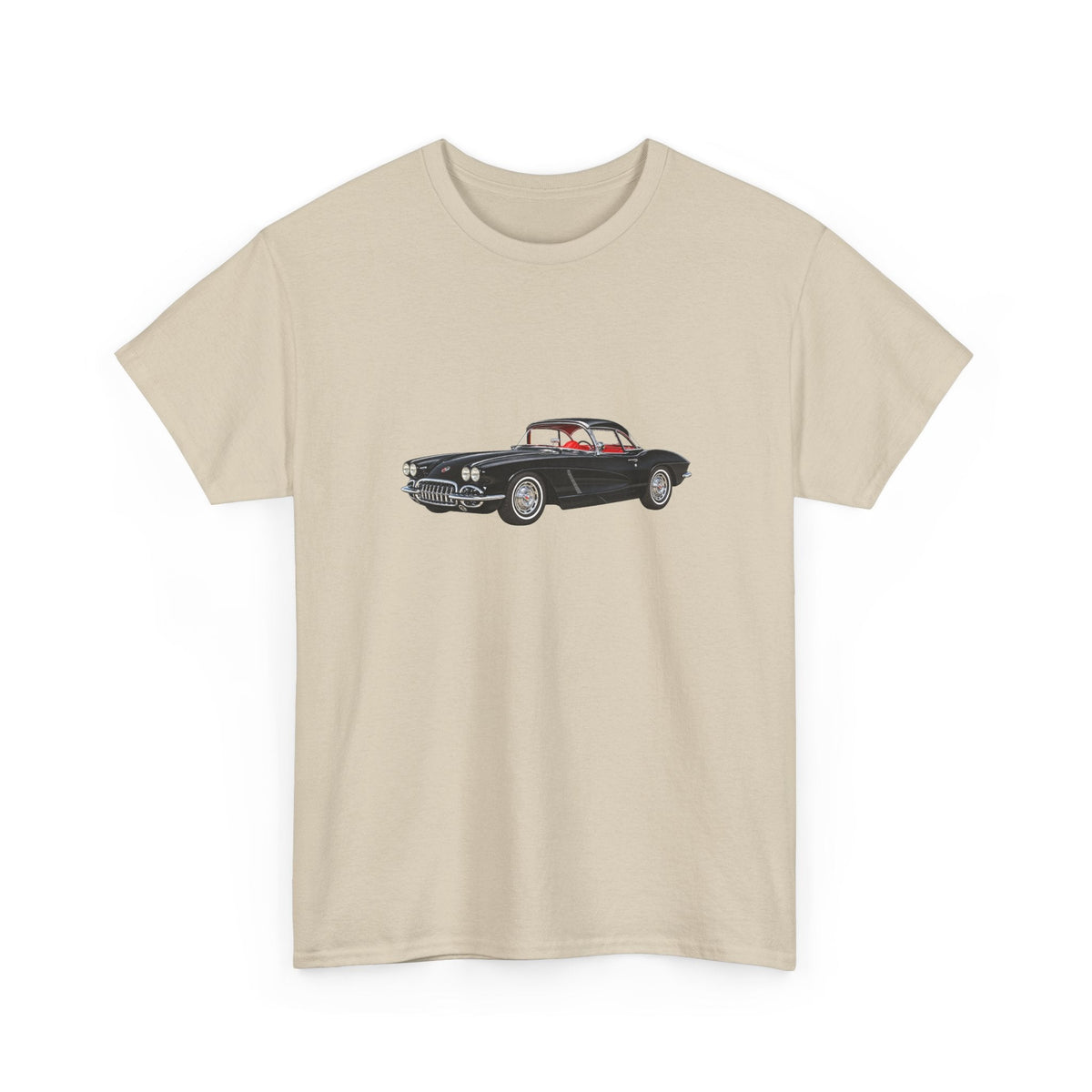 1962 Chevy Corvette Sports Car T-shirt - Cars, Trucks & Cycles - Harvey Ltd