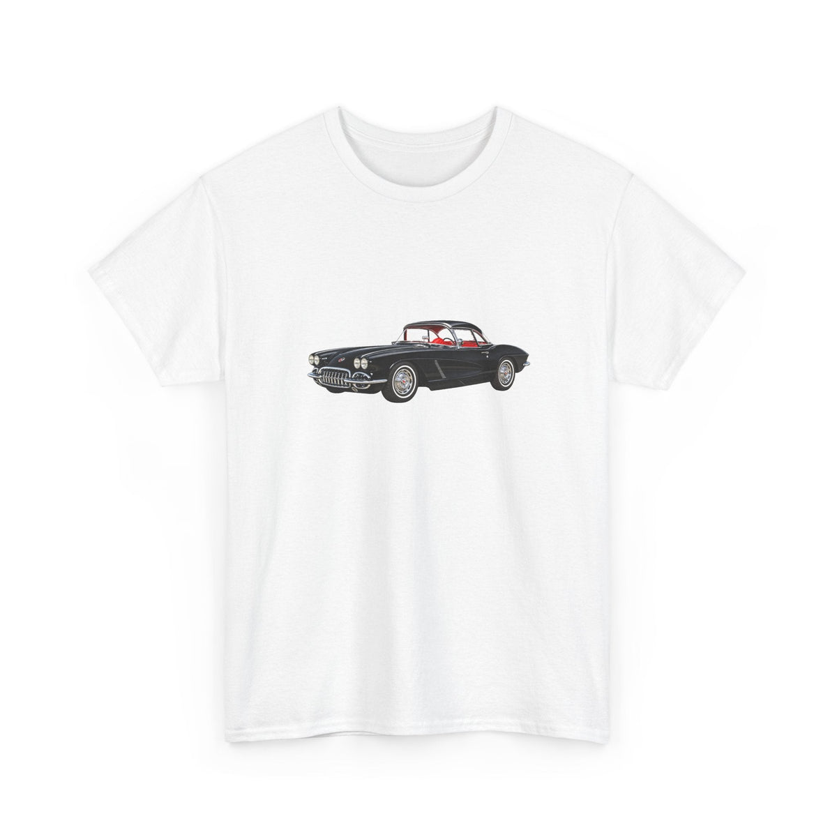 1962 Chevy Corvette Sports Car T-shirt - Cars, Trucks & Cycles - Harvey Ltd