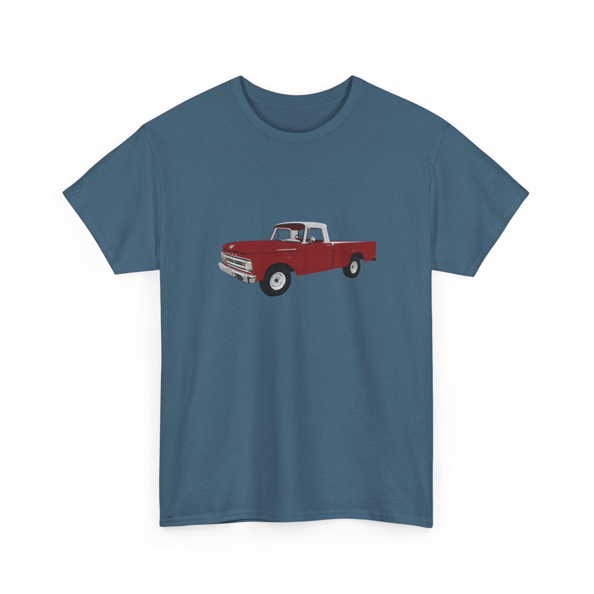 1962 Ford F - 100 Pickup Truck T-shirt - Cars, Trucks & Cycles - Harvey Ltd