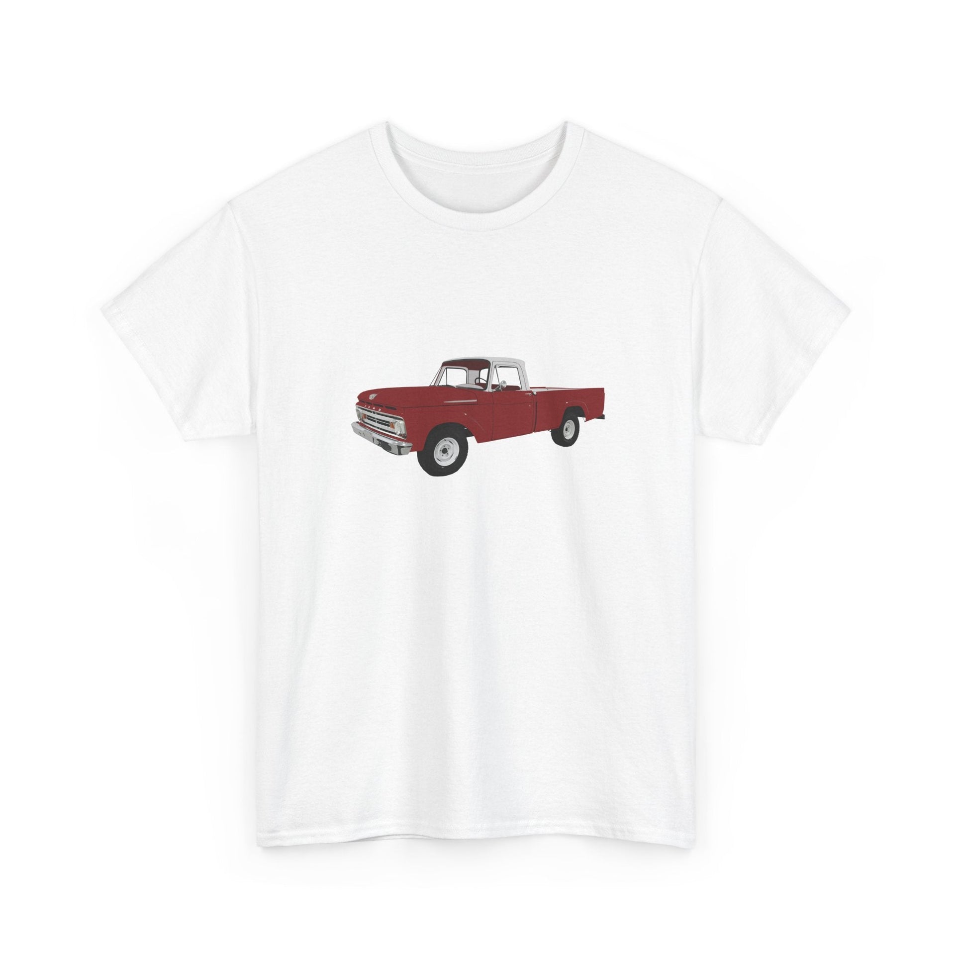 1962 Ford F - 100 Pickup Truck T-shirt - Cars, Trucks & Cycles - Harvey Ltd