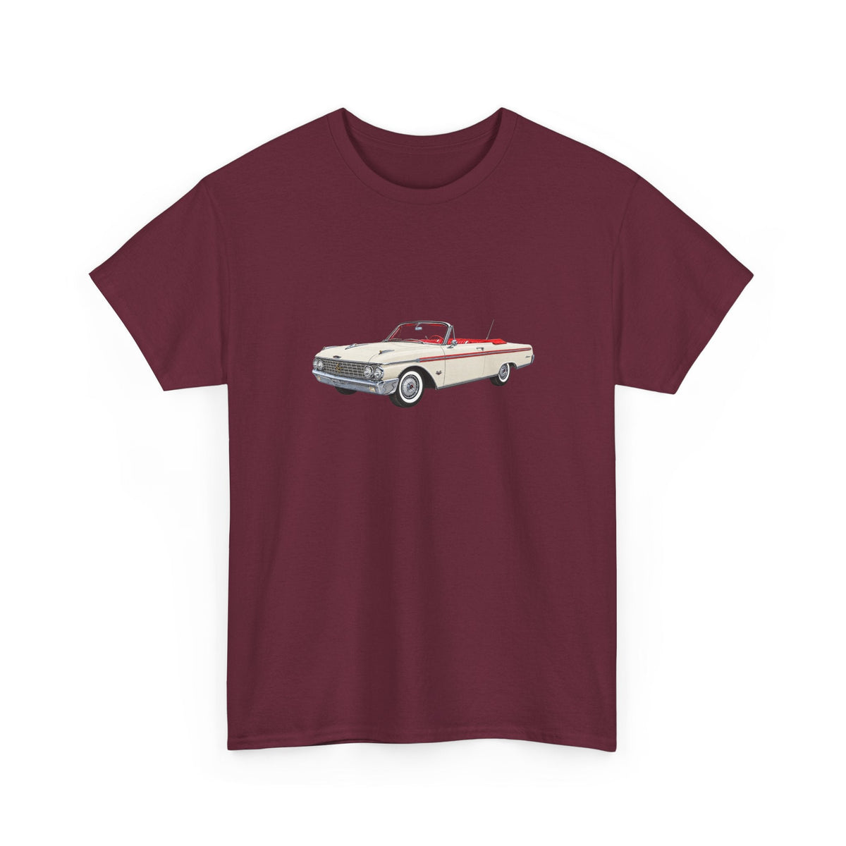 1962 Ford Galaxie Sunliner T-shirt - Cars, Trucks & Cycles - Harvey Ltd